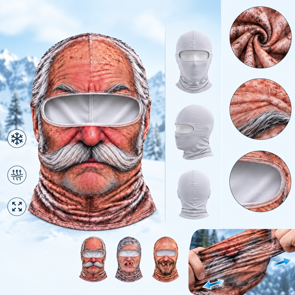 Nivro™ – naljaka näoga suusamask